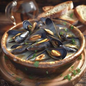 Read more about the article Mussels Mariniere with Cream and Cider: A Unique French Dish